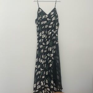Vintage Valentino Calla Lily Slip Dress